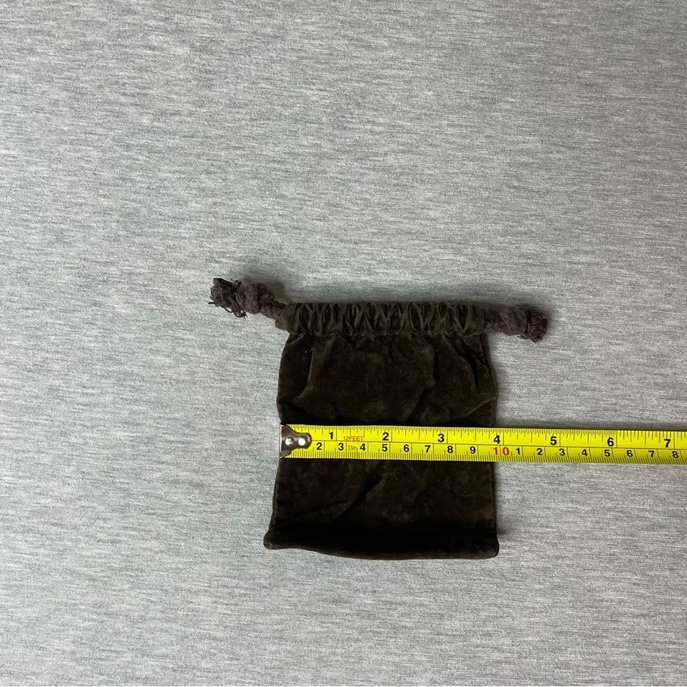 Michael Kors Velour Brown Gift Dust Bag 4” x 3” in.